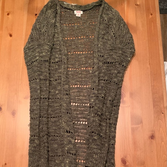 Mossimo Supply Co. Lacey Long Cardigan, Size Medium, Hardly Worn - Picture 1 of 2